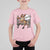 Funny Goat T Shirt For Kid It Is Fine I Am Fine Everything Is Fine - Wonder Print Shop