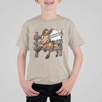 Funny Goat T Shirt For Kid It Is Fine I Am Fine Everything Is Fine - Wonder Print Shop