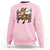 Funny Goat Sweatshirt It Is Fine I Am Fine Everything Is Fine - Wonder Print Shop
