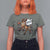 Funny Goat T Shirt For Women It Is Fine I Am Fine Everything Is Fine - Wonder Print Shop