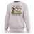 I Am The Crazy Goat Lady Sweatshirt Goat Lady Gift - Wonder Print Shop