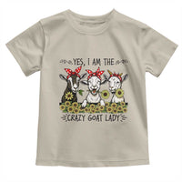 I Am The Crazy Goat Lady Toddler T Shirt Goat Lady Gift - Wonder Print Shop