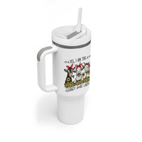I Am The Crazy Goat Lady Tumbler With Handle Goat Lady Gift