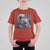 Goat Selfie With Bigfoot T Shirt For Kid Funny Cryptid Gift - Wonder Print Shop