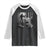 Goat Selfie With Bigfoot Raglan Shirt Funny Cryptid Gift - Wonder Print Shop