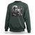 Goat Selfie With Bigfoot Sweatshirt Funny Cryptid Gift - Wonder Print Shop