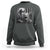 Goat Selfie With Bigfoot Sweatshirt Funny Cryptid Gift - Wonder Print Shop
