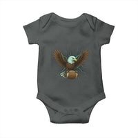 Lightning Eagle Holding Baby Onesie Football Player Gift - Wonder Print Shop