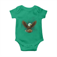 Lightning Eagle Holding Baby Onesie Football Player Gift - Wonder Print Shop