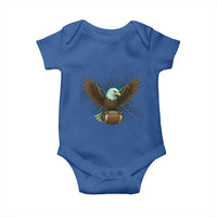 Lightning Eagle Holding Baby Onesie Football Player Gift - Wonder Print Shop