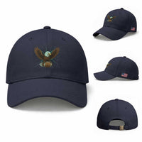 Lightning Eagle Lover Baseball Cap Sport Lover Gift