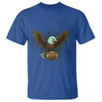 Lightning Eagle Holding T Shirt Football Player Gift - Wonder Print Shop