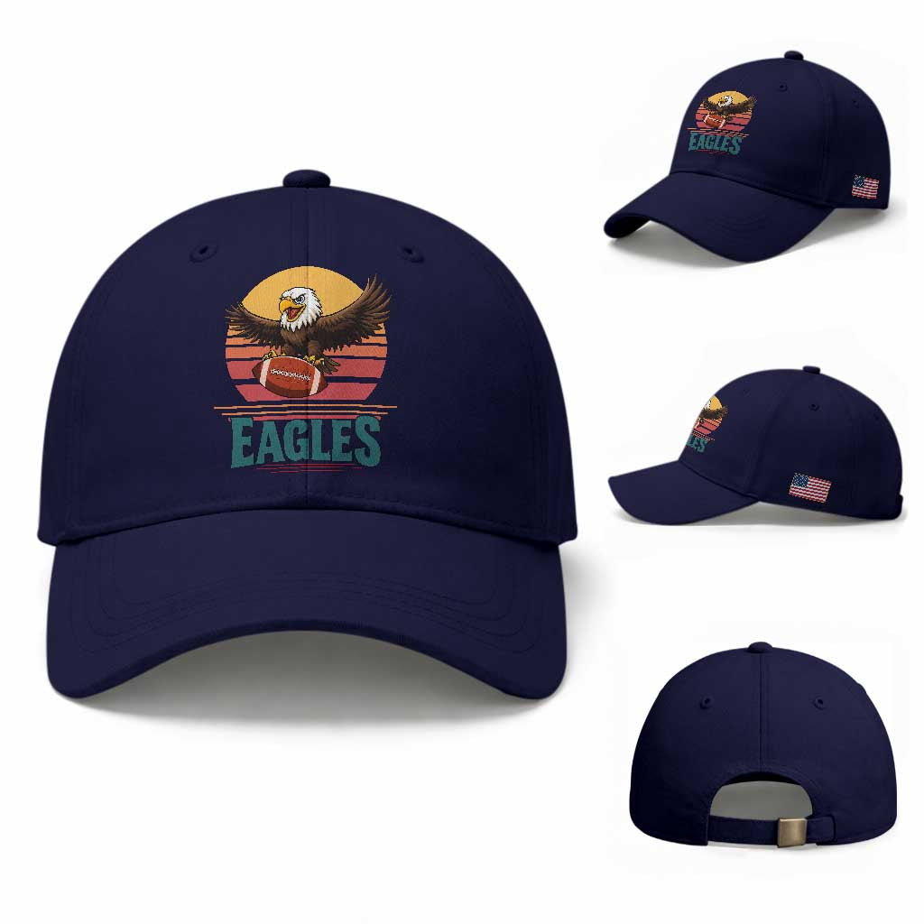Funny EFF Retro Vintage Style Football Lover Gift Baseball Cap
