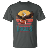 Funny Eagle Football Fan T Shirt Retro Vintage Style - Wonder Print Shop