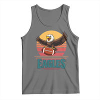 Funny Eagle Football Fan Tank Top Retro Vintage Style - Wonder Print Shop