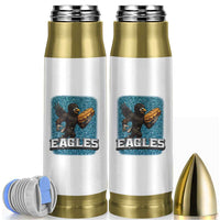 Funny Eagle With Cheesesteak Bullet Tumbler Football Glitter Print - Wonder Print Shop