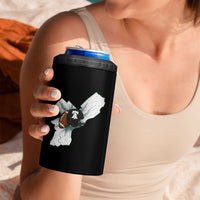 Philadelphia Liberty Bell Football Helmet Lightning Gift 4 in 1 Can Cooler Tumbler - Wonder Print Shop