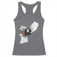 Philadelphia Liberty Bell Football Helmet Lightning Gift Racerback Tank Top - Wonder Print Shop