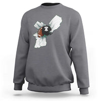 Philadelphia Liberty Bell Football Helmet Lightning Gift Sweatshirt - Wonder Print Shop