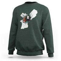 Philadelphia Liberty Bell Football Helmet Lightning Gift Sweatshirt - Wonder Print Shop