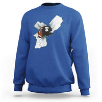 Philadelphia Liberty Bell Football Helmet Lightning Gift Sweatshirt - Wonder Print Shop