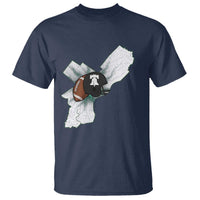 Philadelphia Liberty Bell Football Helmet Lightning Gift T Shirt - Wonder Print Shop