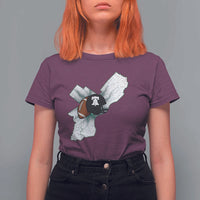 Philadelphia Liberty Bell Football Helmet Lightning Gift T Shirt For Women - Wonder Print Shop