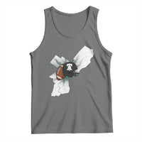 Philadelphia Liberty Bell Football Helmet Lightning Gift Tank Top - Wonder Print Shop