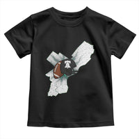 Philadelphia Liberty Bell Football Helmet Lightning Gift Toddler T Shirt - Wonder Print Shop