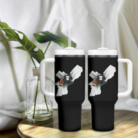 Philadelphia Liberty Bell Football Helmet Lightning Gift Tumbler With Handle - Wonder Print Shop