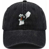 Funny Vintage PFF Washed Cotton Baseball Cap Sport Humor Gift