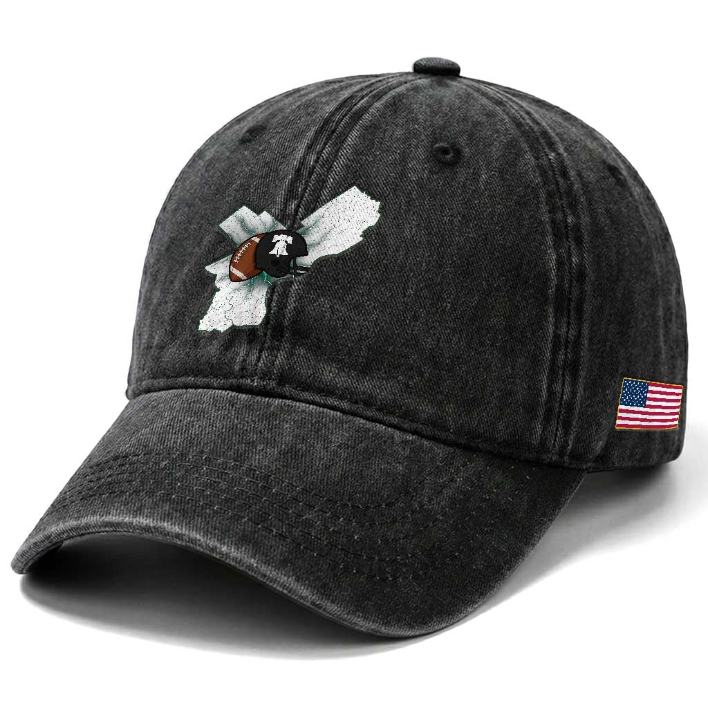 Funny Vintage PFF Washed Cotton Baseball Cap Sport Humor Gift