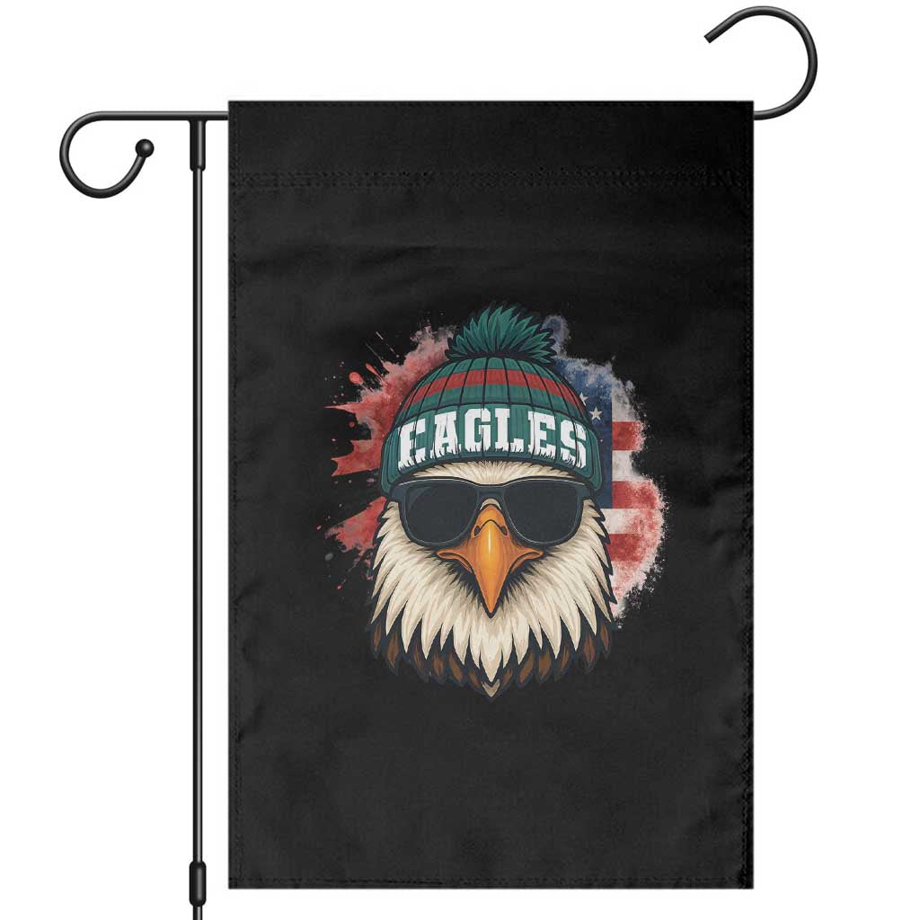 Patriotic Eagle Football Garden Flag American Flag Pride Gift - Wonder Print Shop