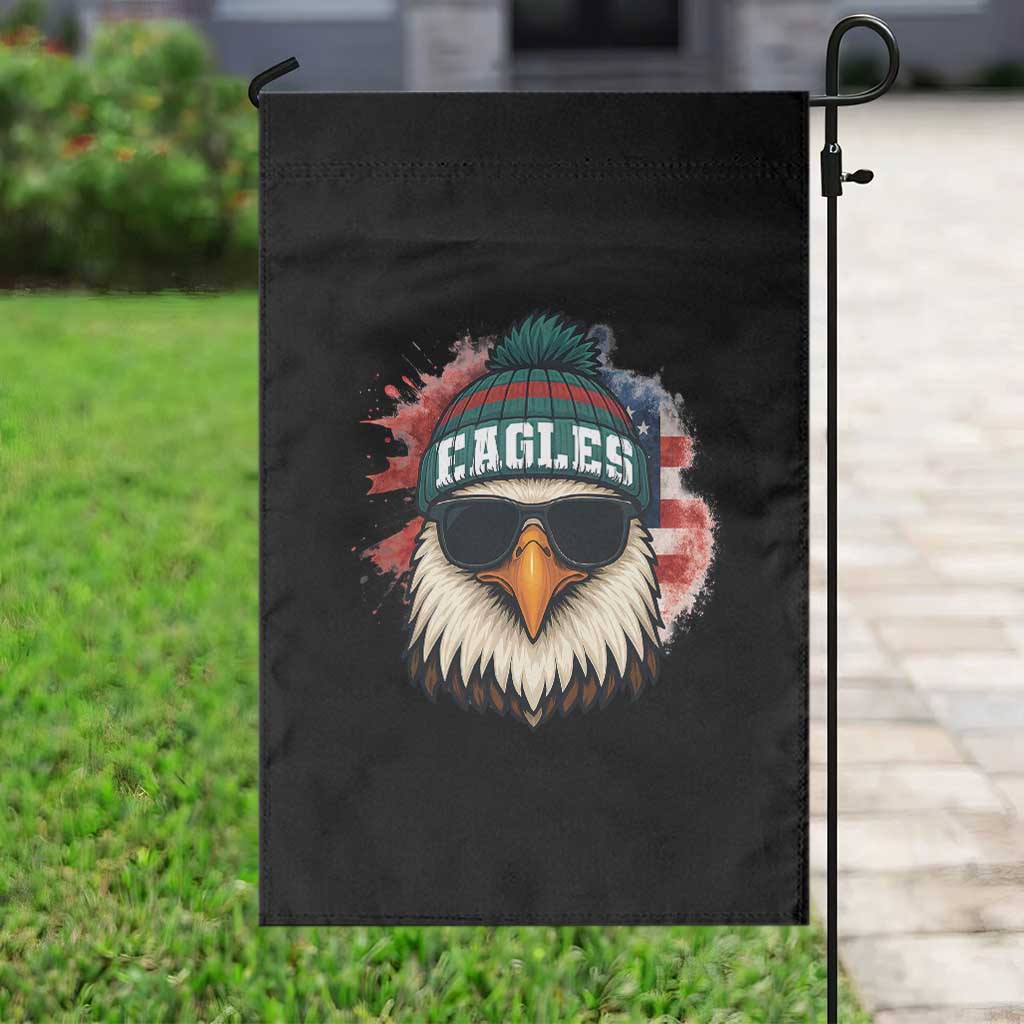Patriotic Eagle Football Garden Flag American Flag Pride Gift - Wonder Print Shop