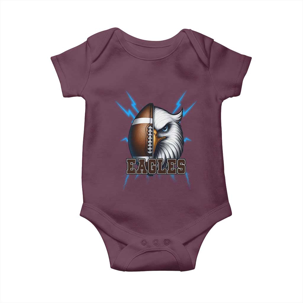 Eagle Football Power Baby Onesie Game Day Sports Fan Gift - Wonder Print Shop