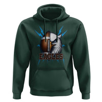 Eagle Football Power Hoodie Game Day Sports Fan Gift - Wonder Print Shop