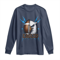 Eagle Football Power Long Sleeve Shirt Game Day Sports Fan Gift - Wonder Print Shop
