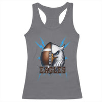 Eagle Football Power Racerback Tank Top Game Day Sports Fan Gift - Wonder Print Shop