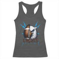 Eagle Football Power Racerback Tank Top Game Day Sports Fan Gift - Wonder Print Shop