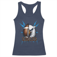 Eagle Football Power Racerback Tank Top Game Day Sports Fan Gift - Wonder Print Shop