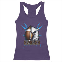 Eagle Football Power Racerback Tank Top Game Day Sports Fan Gift - Wonder Print Shop