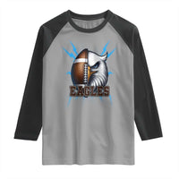 Eagle Football Power Raglan Shirt Game Day Sports Fan Gift - Wonder Print Shop
