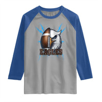 Eagle Football Power Raglan Shirt Game Day Sports Fan Gift - Wonder Print Shop