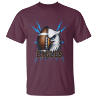 Eagle Football Power T Shirt Game Day Sports Fan Gift - Wonder Print Shop