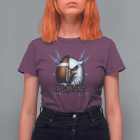 Eagle Football Power T Shirt For Women Game Day Sports Fan Gift - Wonder Print Shop
