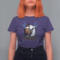 Eagle Football Power T Shirt For Women Game Day Sports Fan Gift - Wonder Print Shop