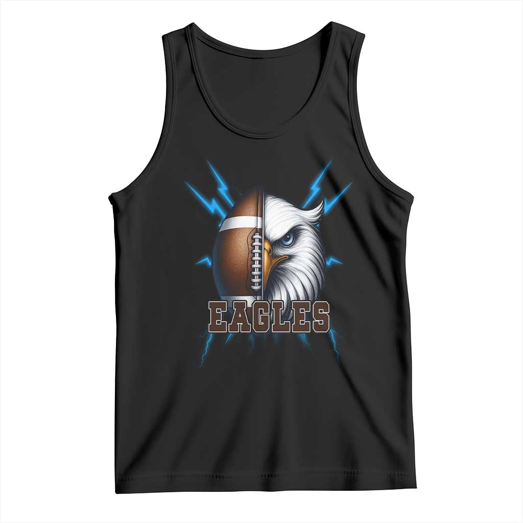 Eagle Football Power Tank Top Game Day Sports Fan Gift - Wonder Print Shop