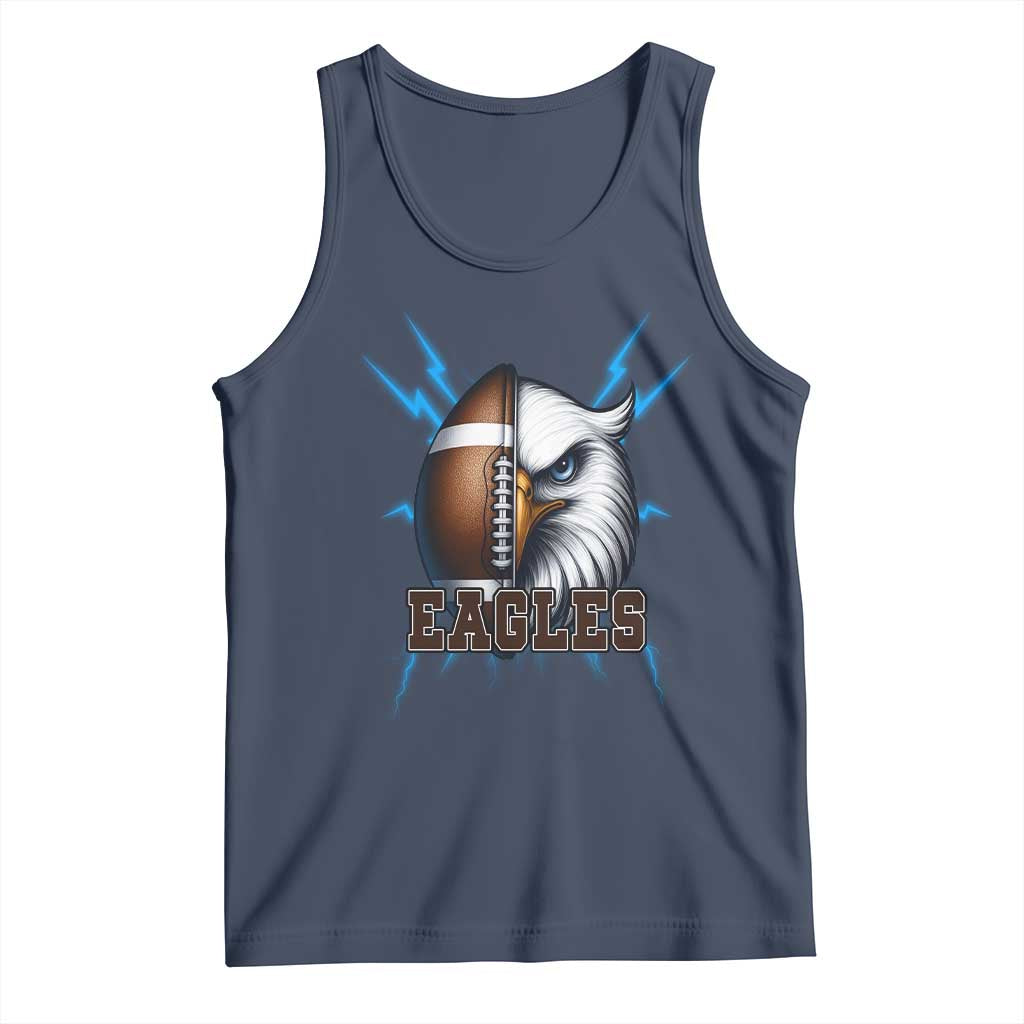 Eagle Football Power Tank Top Game Day Sports Fan Gift - Wonder Print Shop