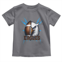 Eagle Football Power Toddler T Shirt Game Day Sports Fan Gift - Wonder Print Shop