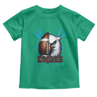 Eagle Football Power Toddler T Shirt Game Day Sports Fan Gift - Wonder Print Shop